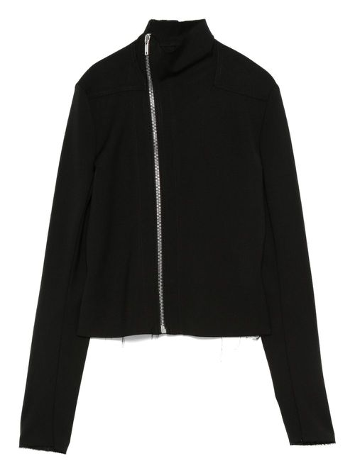 High-neck jacket - Black