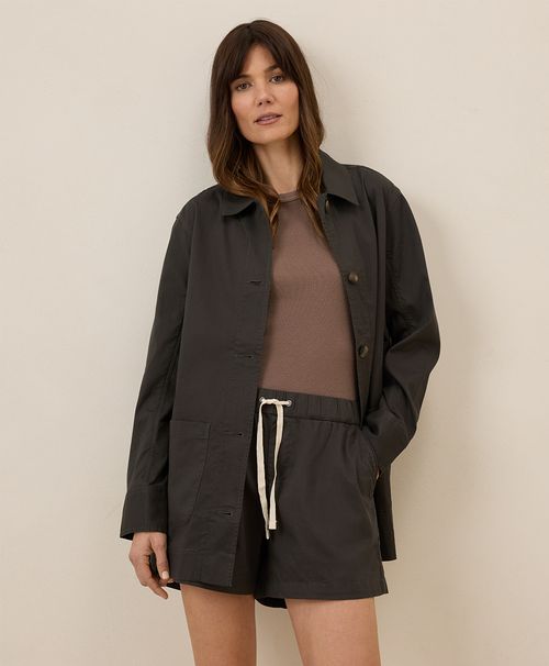 Women's Oak Daily Twill Oversized Lightweight Jacket