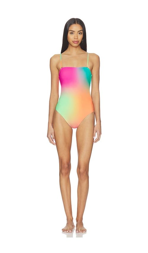 BEACH RIOT Stassia One Piece Swimsuit in Fuchsia,Teal. - XS also in S, M