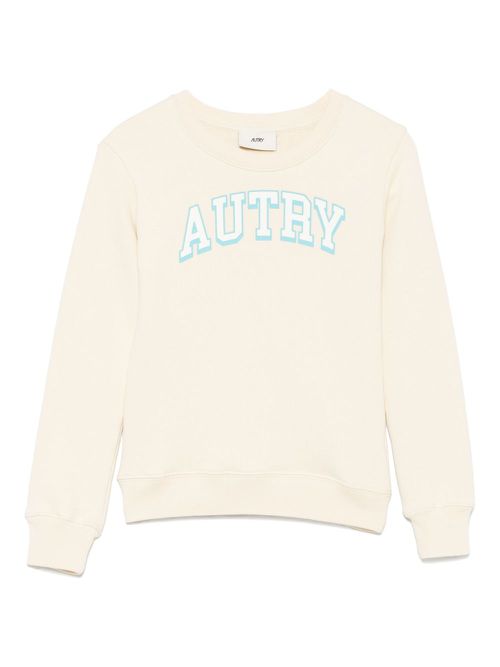 Autry Kids logo-print sweatshirt - Neutrals