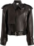 The Hammond leather jacket - Black