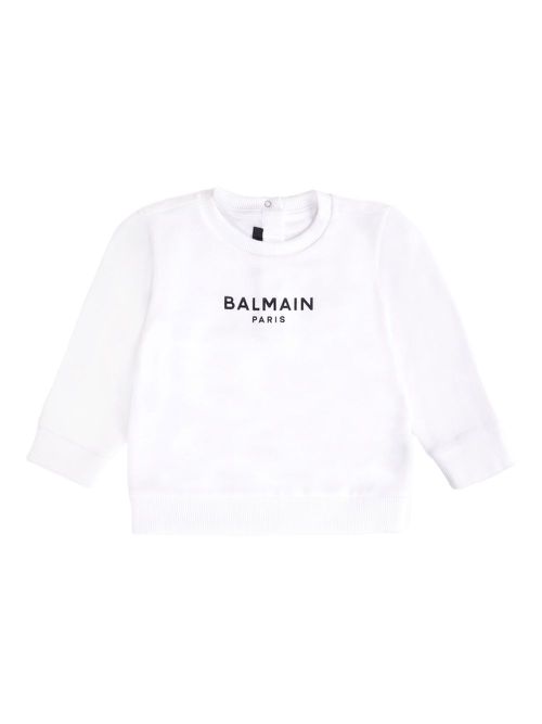Logo-print sweatshirt - White
