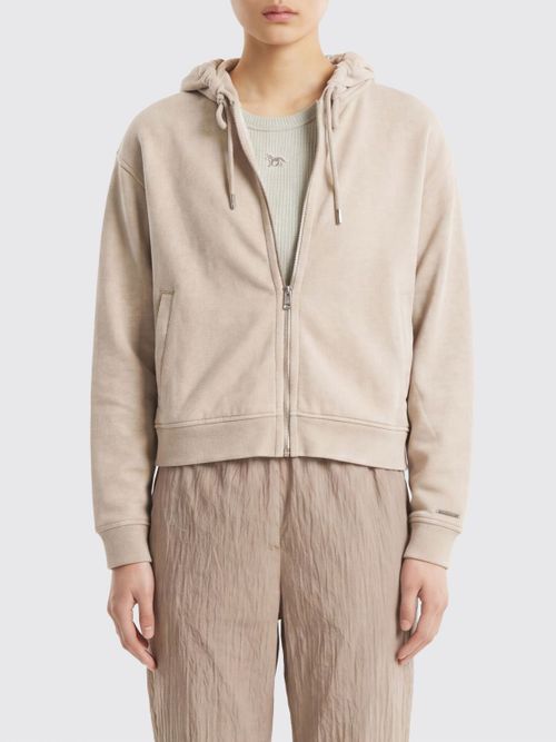 MAISON KITSUNÉ Sweatshirt Woman color Beige