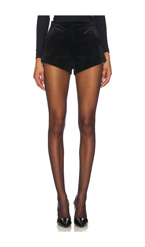 Amanda Uprichard Kelso Shorts in Black. L. Also in XS, S