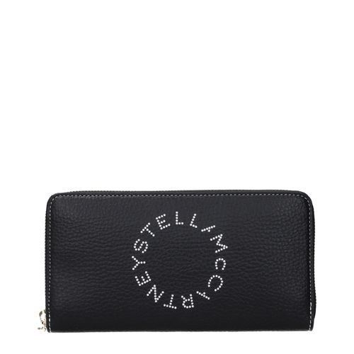 Stella McCartney Black Leather Women's Wallet