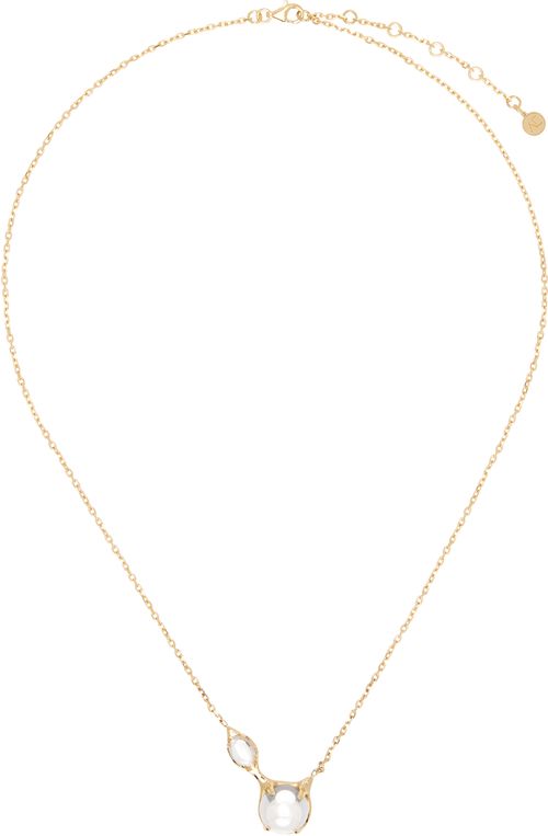 Alan Crocetti Gold Drip Necklace