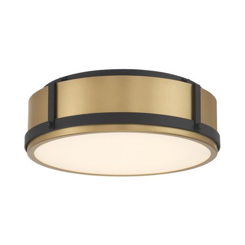 Legacy Brass LED Flush Mount from the Lynca Collection