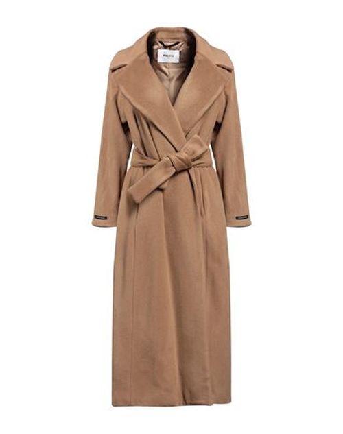 Paltò Woman Coat Camel Size 6 Virgin Wool, Polyamide, Cashmere