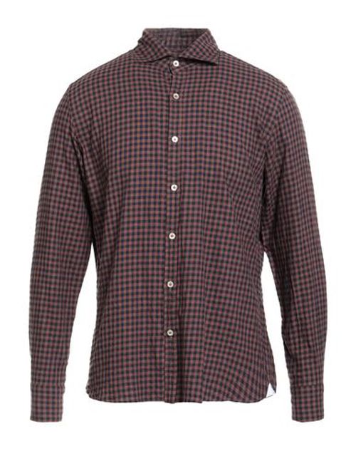 Man Shirt Navy Size 16 Cotton