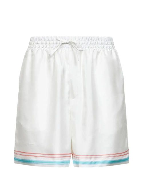 Silk Twill Dance Shorts for Men