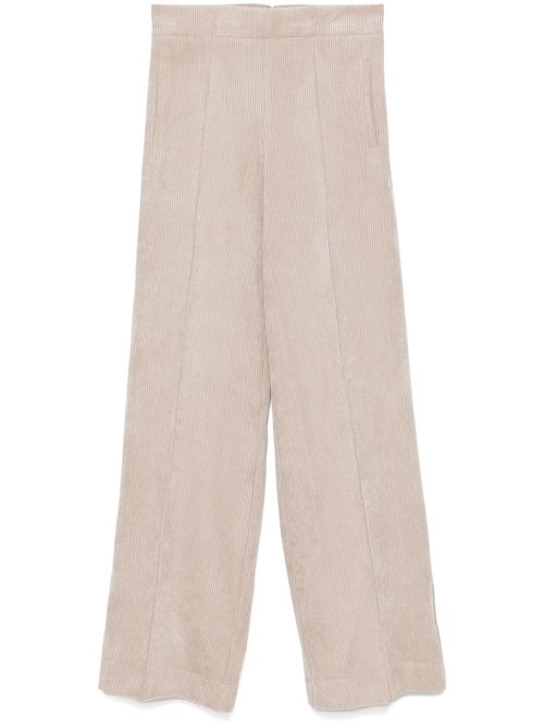 Corduroy trousers - Neutrals