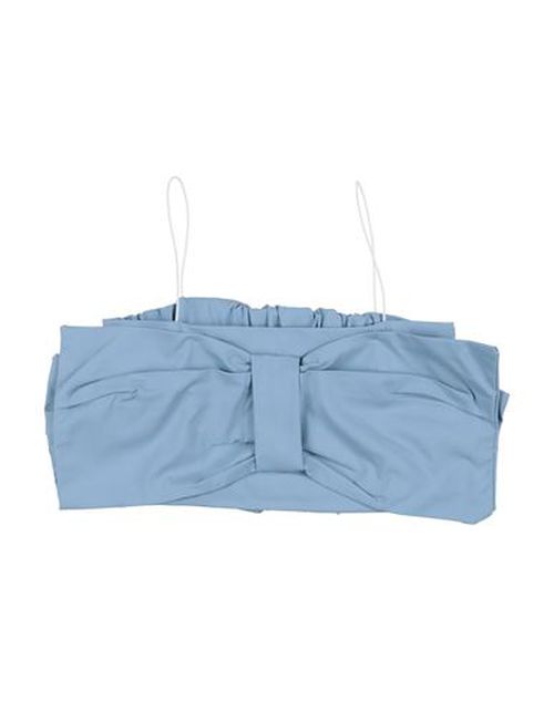 Kid Girl Top Light blue Size 10 Cotton, Elastane