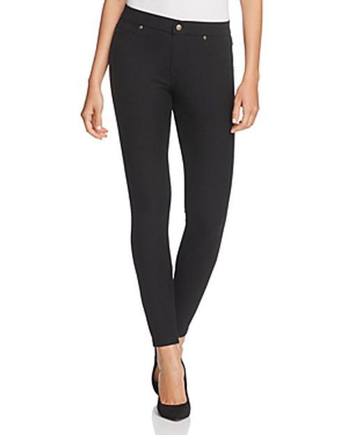 Fleece-Lined Denim Leggings