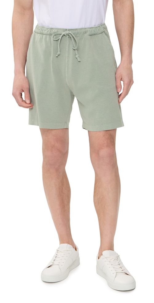 Featherweight Caza Knit Shorts 6.75 Riverstone