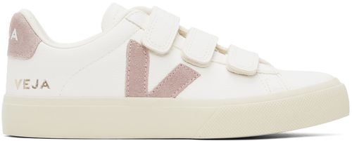 VEJA White Recife ChromeFree Leather Sneakers