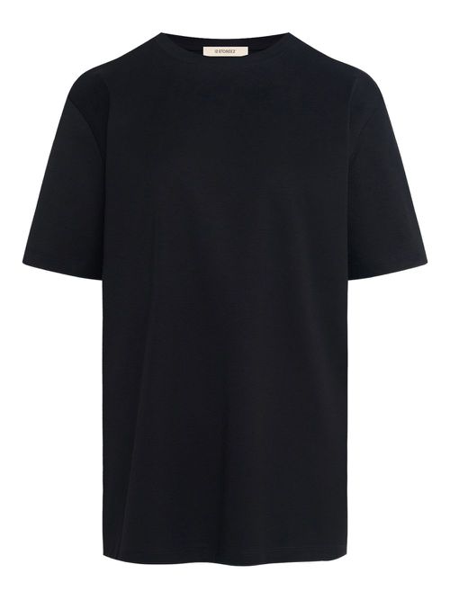 Crew-neck T-shirt - Black