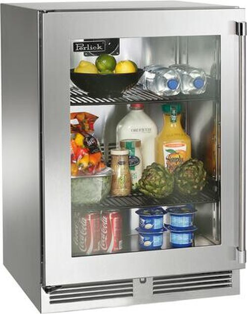 Perlick 24 Inch 24" Built In Undercounter Counter Depth Compact All-Refrigerator HP24RO43LL