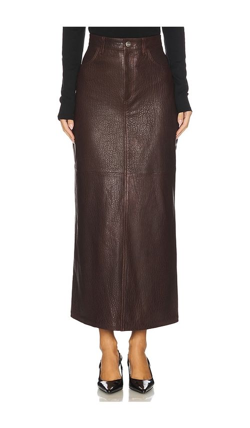 Ivy Oak Lisanne Skirt in Burgundy. - 40 also