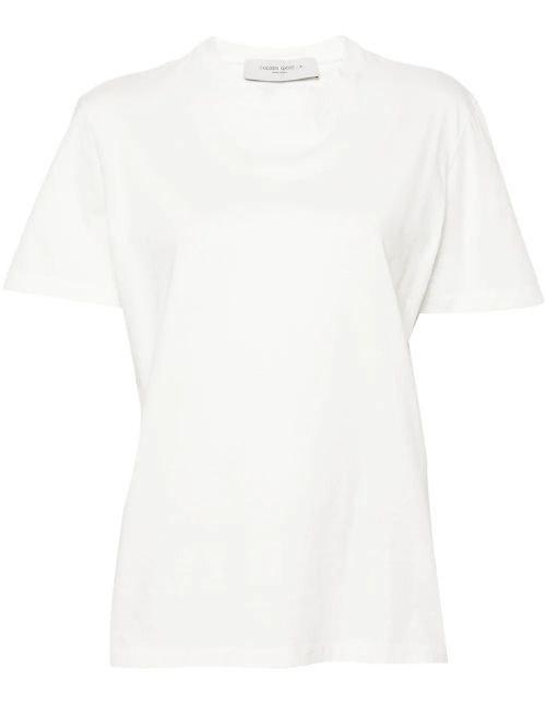 Crew-Neck Cotton T-Shirt — White