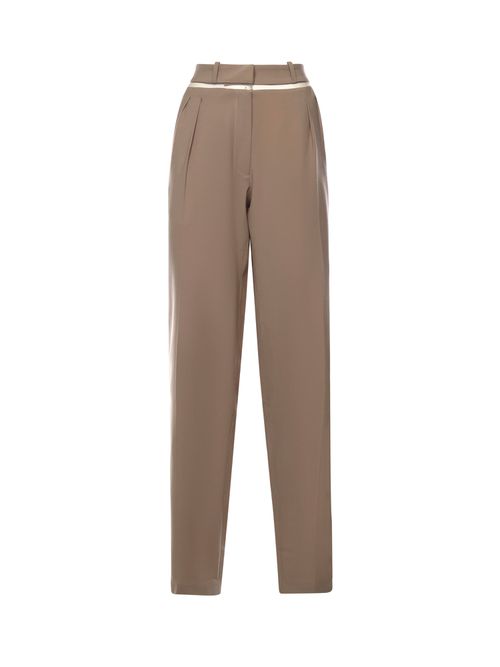 Tailored Wide-leg Trousers