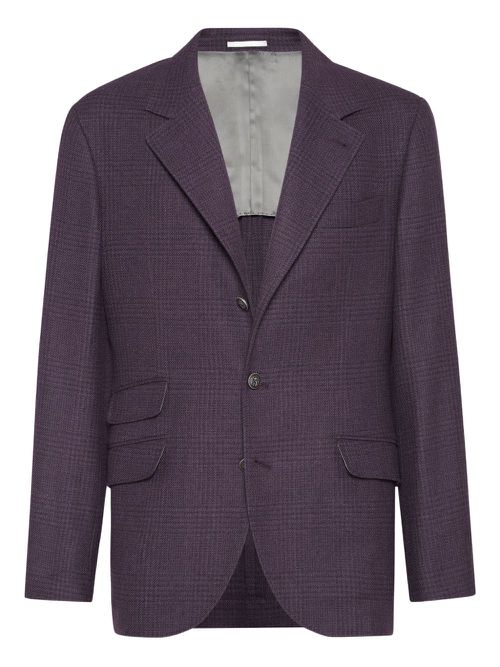 Single-breasted blazer - Purple