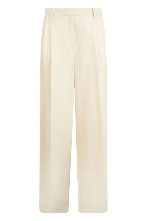 Totême High-Waisted Pleated Trousers