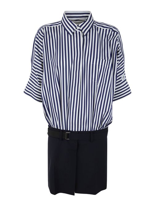 Striped short dress