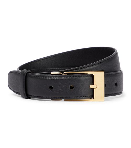 Jewel leather belt