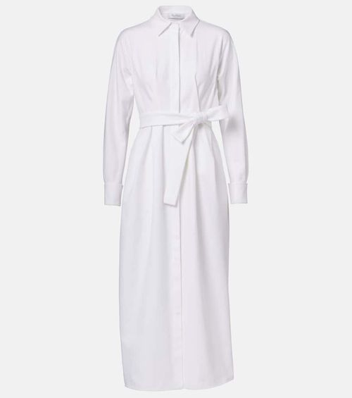 Arezzo gabardine shirt dress