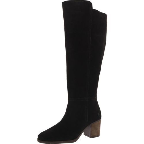 LK-BONNAY-W Womens Zipper Leather Knee-High Boots