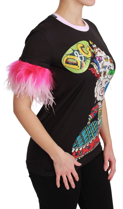 Year of the Pig Graphic T-Shirt — Black