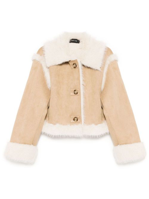Cropped jacket - Brown