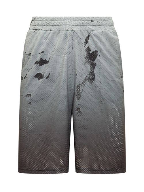 Grey Graphic Shorts