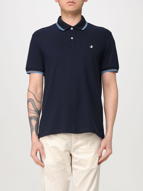 Polo Shirt Men color Navy