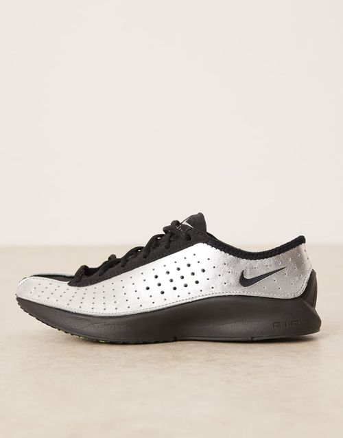 Air Superfly unisex trainers in black and silver
