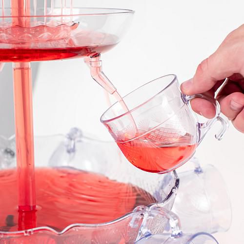 Nostalgia 3-Tier Lighted Party Fountain