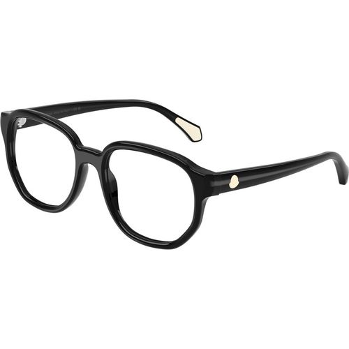 Moncler Unisex Moncler ME2027 3001 Monturas ópticas Acetato Negro Transparente Pillow Norma