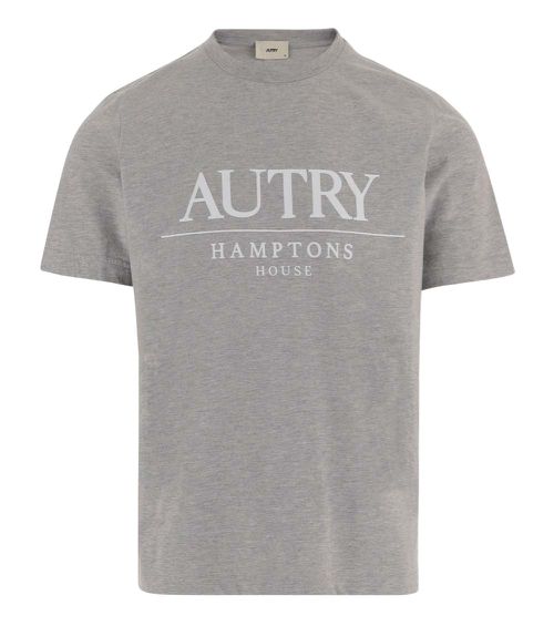 Dark Grey Cotton Blend T-Shirt