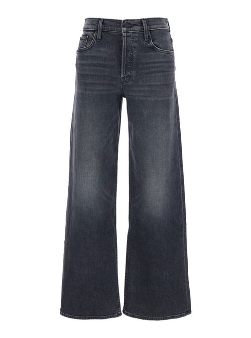 Black Flared High Rise Jeans