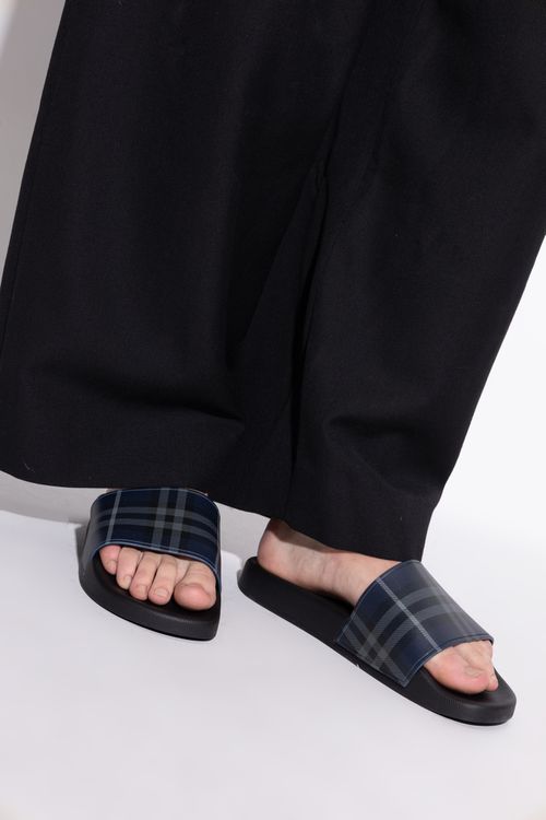 Rubber Flip-flops, Men's, Black