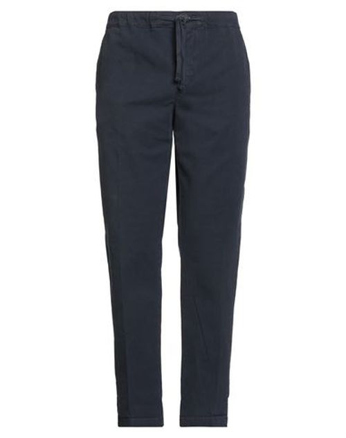Man Pants Midnight blue Size 32 Cotton, Elastane