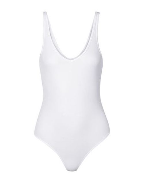 Woman Tank top White Size XS Modal, Elastane
