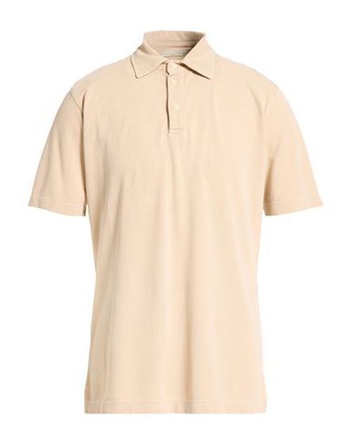 Man Polo shirt Beige Size L Cotton