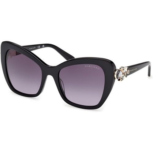 Guess by Marciano Mujer Guess by Marciano GM00032 01B Gafas de sol Acetato Negro Fumar Mariposa Norma
