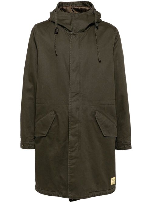 Gabardine parka - Green