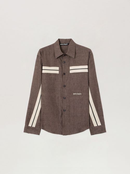 Classic Logo Trackshirt Man  Brown Off White