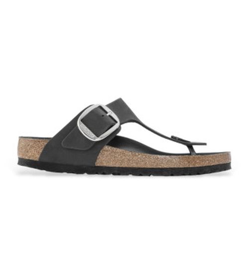 Birkenstock for woman. 1023337 Sandals Gizeh Big Buckle Natural black (40), Flat, None, Casual