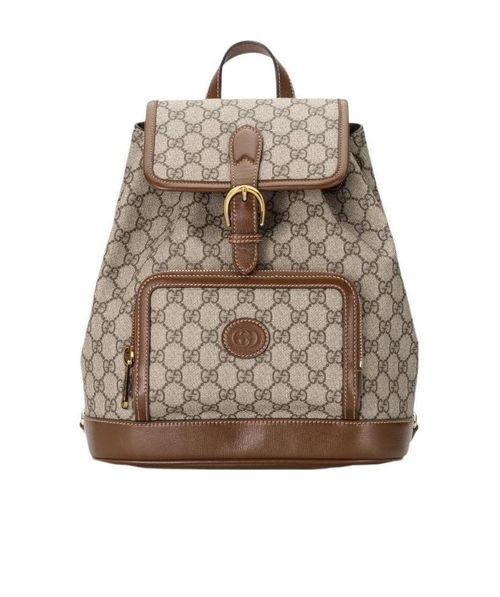 GG Supreme canvas backpack