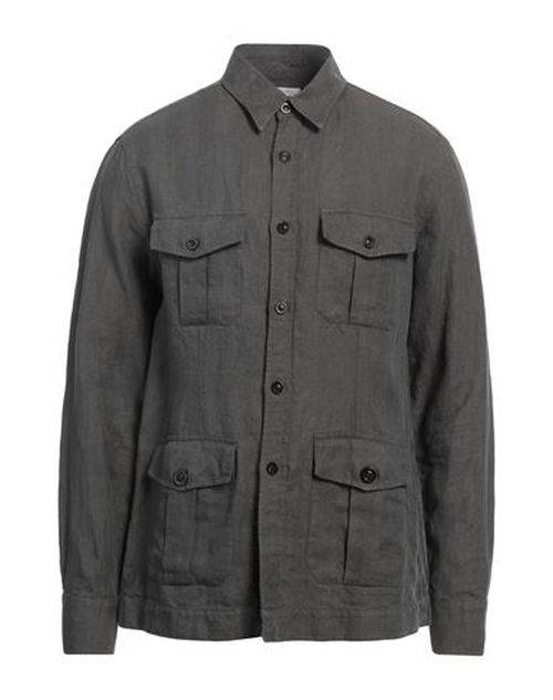 Boglioli Man Shirt Lead Size L Linen