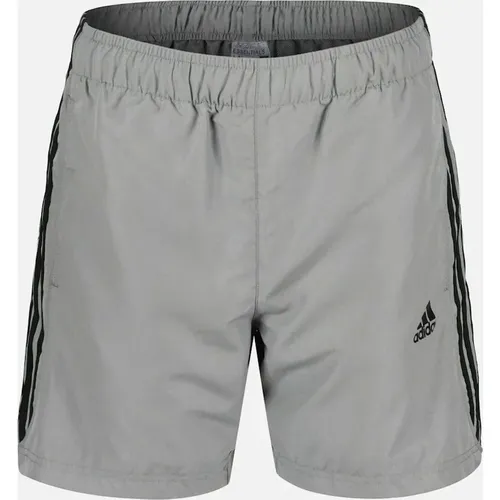 Men's Men's Grey/Black Adidas Chelsea Shorts - Size: 35/34/32